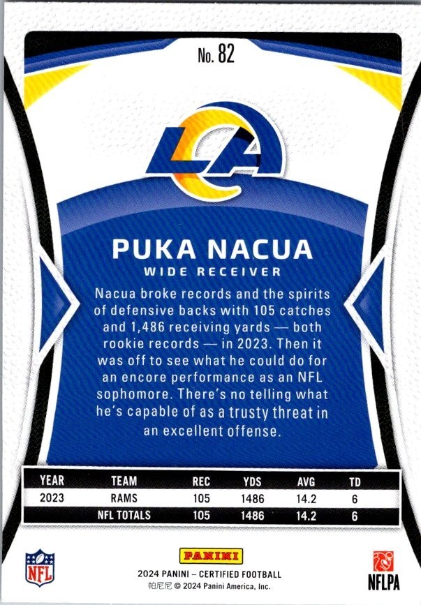 2023 Panini Prizm - Rookies Puka Nacua #357 (RC)