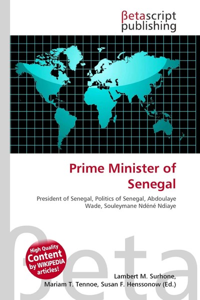 Lambert M. Surhone (U. A.) | Prime Minister Of Senegal | Taschenbuch | Englisch-image
