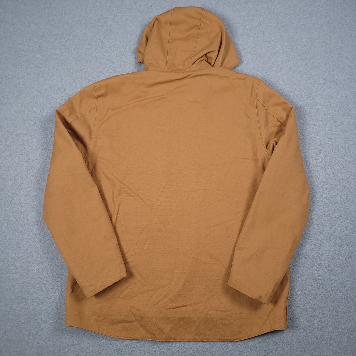 Vintage JC Penny Big Mac Jacket Men Large Tan 90s Canvas Utility