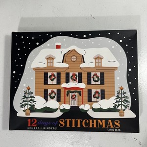 Spellbinders - 12 Days of Stitchmas Advent Calendar 2025 ADV-008 open never used