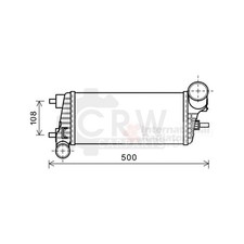 Ladeluftkühler für Ford Focus III Turnier Stufenheck 1.6 TDCi