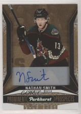 2022 Upper Deck Parkhurst Prominent Prospects Gold Nathan Smith #PP-22 Auto 0ze5