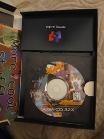 Slam City with Scottie Pippen (Sega  CD 32X, 1995)  Complete  CIB