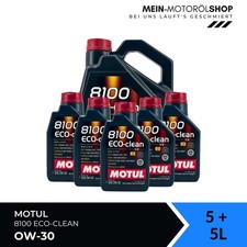 Motul 8100 Eco-clean 0W-30 Chrysler Ford Fiat Mercedes 5+5 Liter = 10 Liter Motul 8100 Eco-clean 0W-30 Chrysler Ford Fiat Mercedes 5+5 Liter = 10 Liter