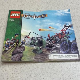 LEGO Castle  7038   Troll Attack    With Instructions and Original Box   Partial