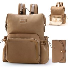miss fong Diaper Bag Backpack - Baby Diaper Bag Neoprene Bag Large Capacity N...