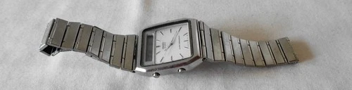 Vintage Men's Seiko Quartz Alarm Chronograph H557-531H Running