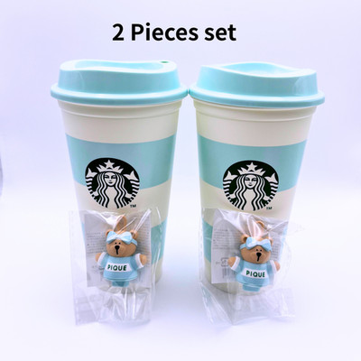 Starbucks Japan × gelato pique Reusable Cup & Stopper 2pieces set 473ml 2025 NEW