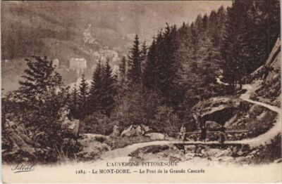 Old postcard Le Mont-Dore Le Pont de la Grande Cascade (1253353)