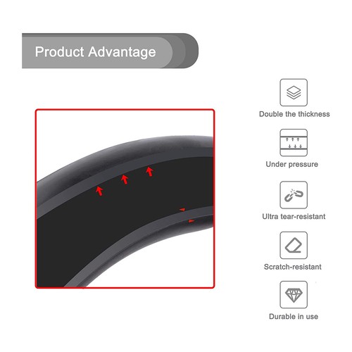 2pcs 8.5 Inch Inner Tube for Xiaomi M365 Electric Scooter 8 1/2 Tire Replacement - Picture 9 of 12