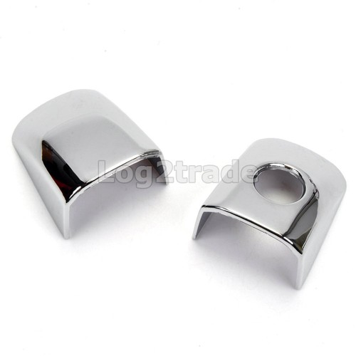 4Pcs Door Handle Cover for Audi Q5 09-16 A4 B8 S4 A5 08-16 Keyless Chrome Trim - Picture 3 of 5