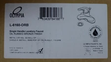 Olympia Faucets Elite 1.2 GPM Centerset Faucet Oil Rubbed Bronze L-6160-ORB