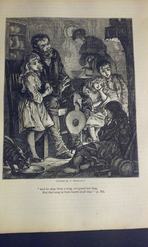 Lot9 Antique Victorian 1878 Book-Plate Art Prints Theme CHILDREN Kids Youngsters - Picture 6 of 10