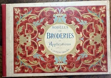 EMBROIDERY MODELS AND APPLICATIONS - H. LAURENS - CHROMOLITHOGRAPHS