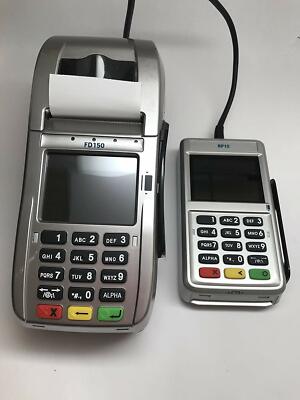 *Brand New* First Data FD150 and RP10 PIN Pad - w/ Carlton #500 Encryption Key