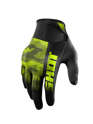 MOTORRADHANDSCHUHE SHOT DRIFT TACTIC NEON YELLOW MOTOCROSS OFFROAD SCHUTZ