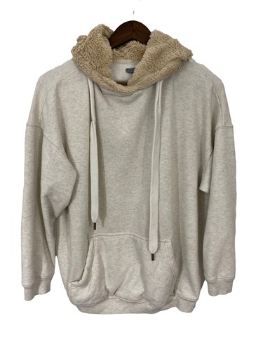 aerie oversized sherpa hoodie