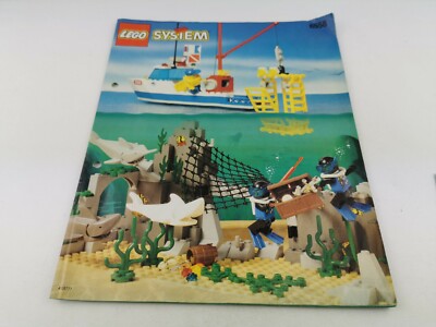 Lego   nur Bauanleitung only building instructions 6558 Shark Cage Cove
