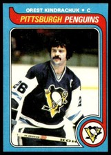 1979-80 Topps Orest Kindrachuk Pittsburgh Penguins #218