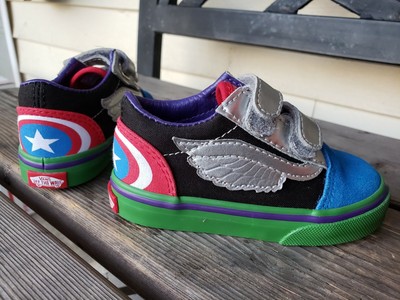 baby marvel vans
