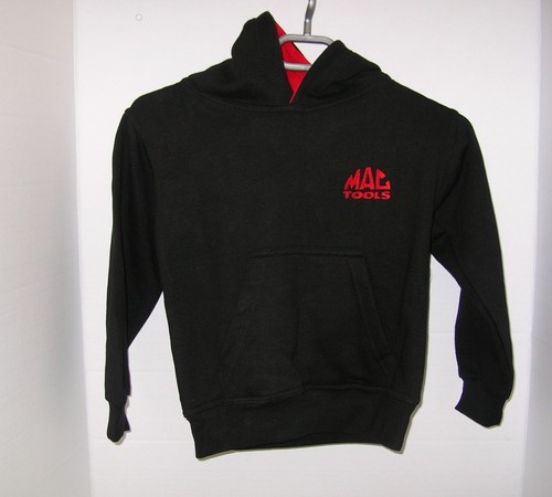 Mac Tools Branded Dickies Child's Hoodie Black Red Trim Age 7 to 8 Years - Picture 12 of 14