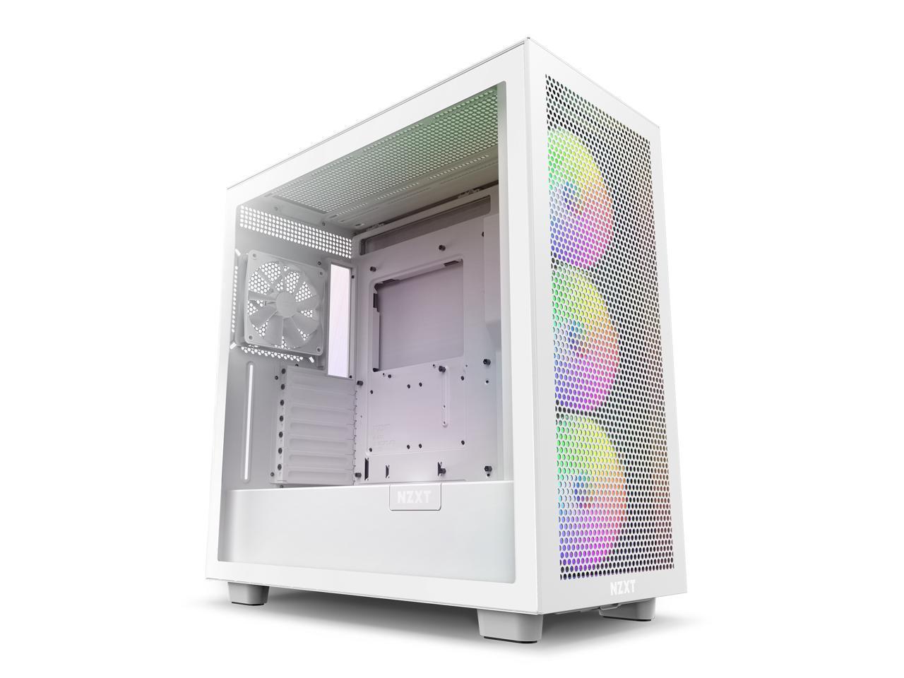 NZXT H Series H7 2023 Flow RGB Edition Корпус ATX Mid Tower белого цвета-CM-H7 24090₽