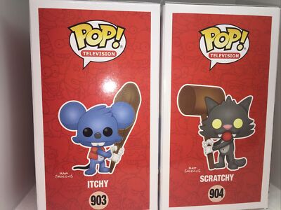 🔥🐭🐱🔥🐭🐱🔥🐭🐱🔥🐭🐱🔥🐭🐱Funko Pop! Simpsons - Itchy and