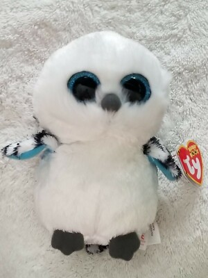 Ty Beanie Boos Spells the Snowy owl Style 36078 NEW Boo 6” 15cm MWMT Rare 