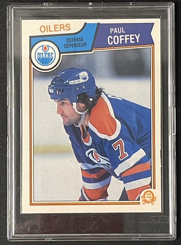 1983-84 O-Pee-Chee Hockey #25 Paul Coffey Edmonton Oilers Salón de la fama