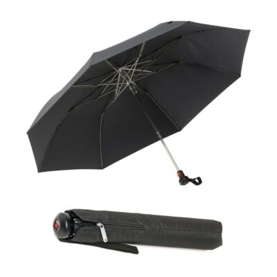 Knirps Taschenschirm Topmatic SL Black Regenschirm Cityschirm Schirm 