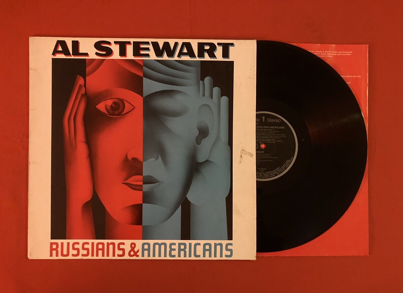 Al Stewart Russians & Americans PL70307 VG+ Vinyl 33T LP
