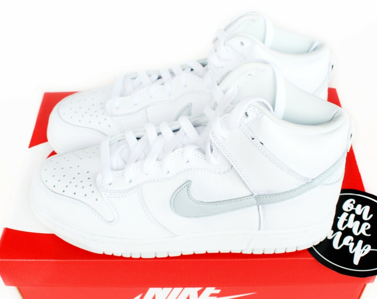 High Pure Platinum Dunk High Platino Puro Nike Dunk High Black