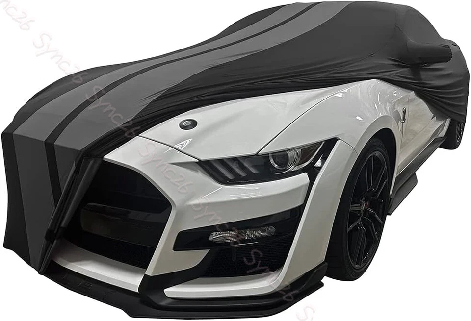 For Jaguar F-PACE I-PACE Indoor Grey Line Dustproof Stain Stretch Car Cover Foto 2 de 4