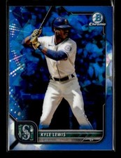 2022 Bowman Chrome Sapphire Edition #21 Kyle Lewis Seattle Mariners
