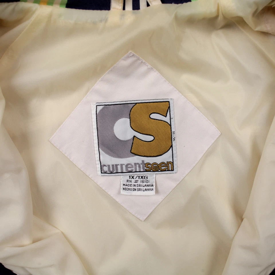 Vintage Current Seen Windbreaker Jacket XL 90s Cream Womens - Image 3 of 4