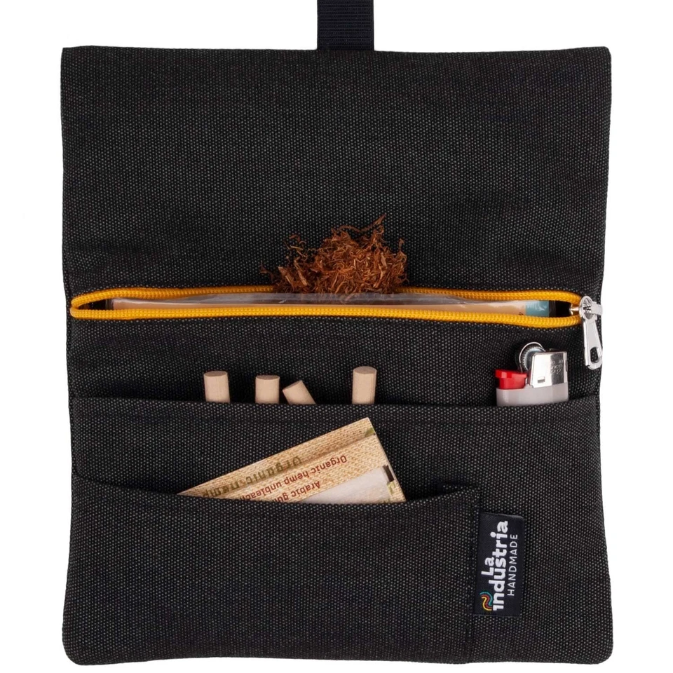 Tabaktasche Für 30-50G 'Vulcano' - Wasserabweisender Tabakbeutel Für Drehtabak M - Bild 2 von 4