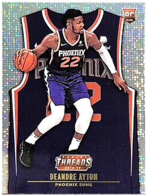 Deandre Ayton 2019 Panini Threads Dazzle Parallel #142 - Phoenix Suns