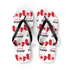 Canadian, Bold Flip Flops Statement Footwear , Political Events,
