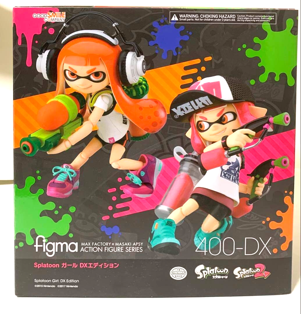 figma Splatoon Girl DX Edition Action Figure Inkling Nintendo