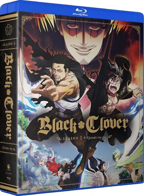 Black Clover Complete TV Series Seasons 1&2+3+4 Blu-ray Bundle 