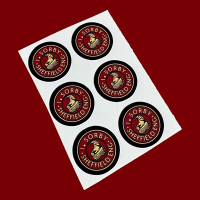 I Sorby Punch Vinyl Aufkleber Abziehbild für Hobel und Werkzeuge Meißel Schwein Holz Box Vorrichtung