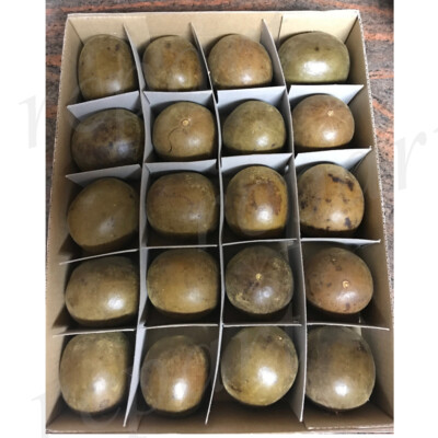 Luo Han Guo / Dried Monk Fruit 20 pcs 羅漢果 - Free US Shipping
