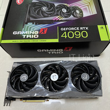  Clearance  FOR PARTS MSI RTX 4090 Gaming X TRIO  No Core  VRAM With Box