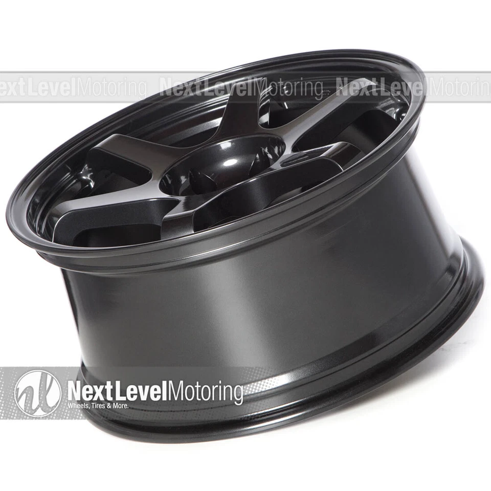 9SIX9 SIX-1 18x8,5 5x114,3 +35 GRIS CARBONO ESTILO TE37 LLANTA CÓNCAVA JDM Foto 4 de 4