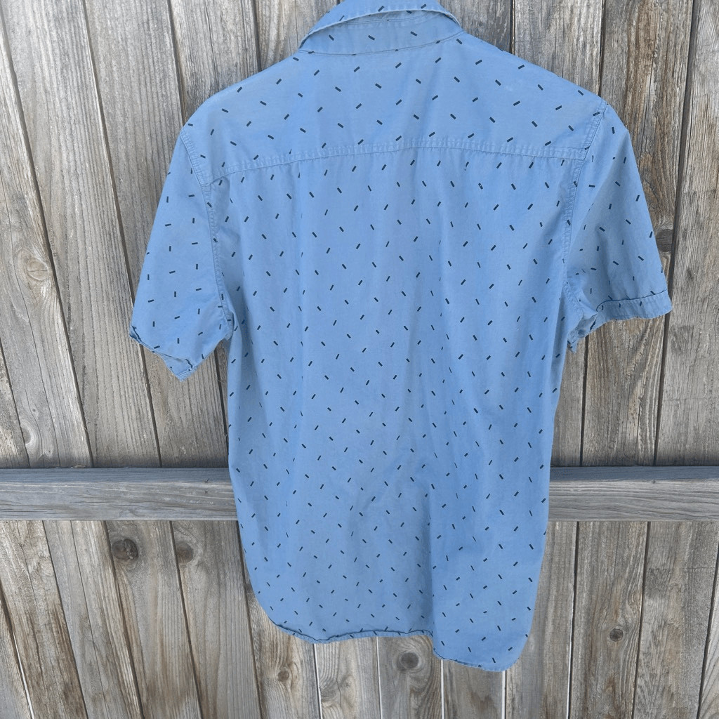 Vintage Level Ten collared button down short slee… - image 7