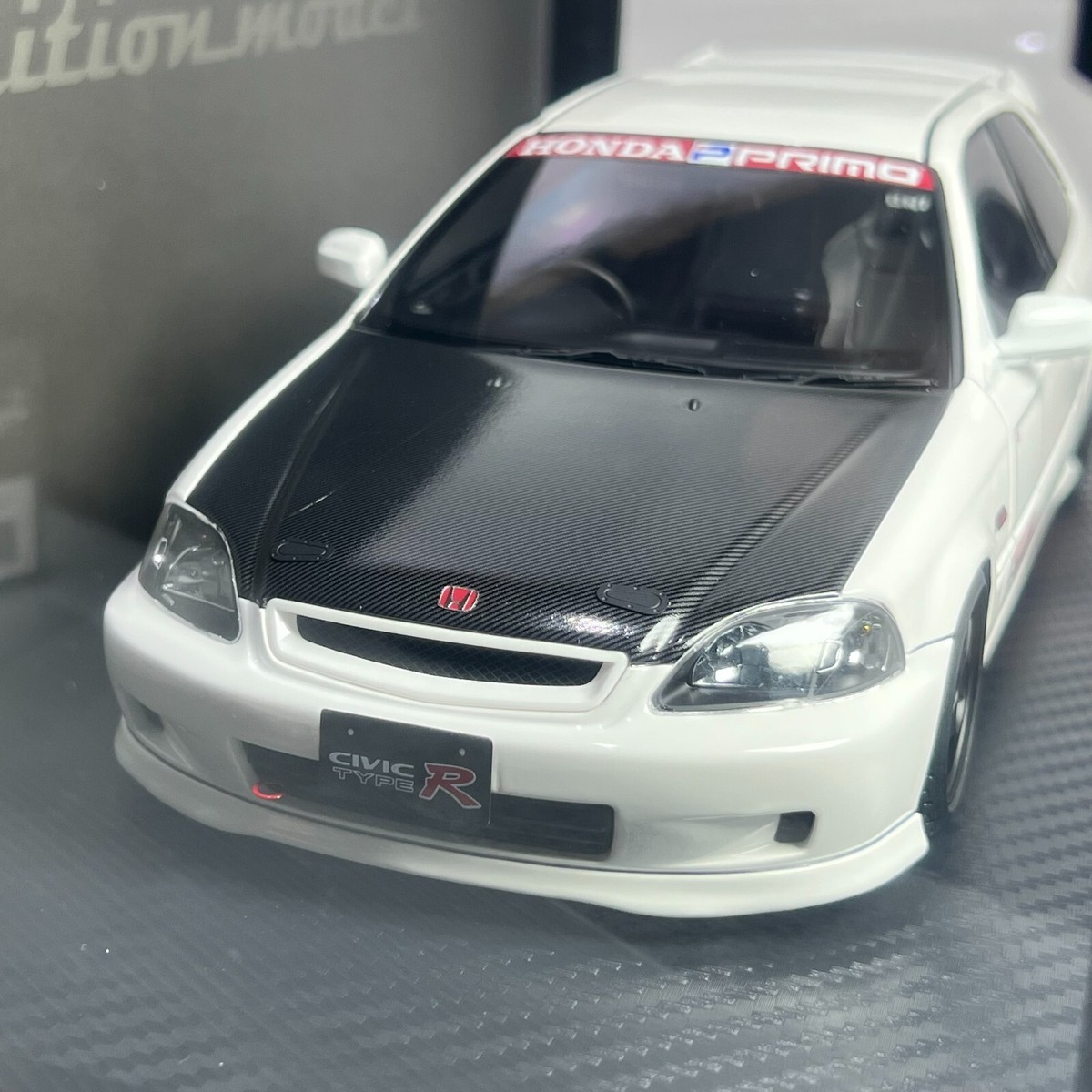 1/18 IG ignition #IG2674 Honda CIVIC (EK9) Type R White with
