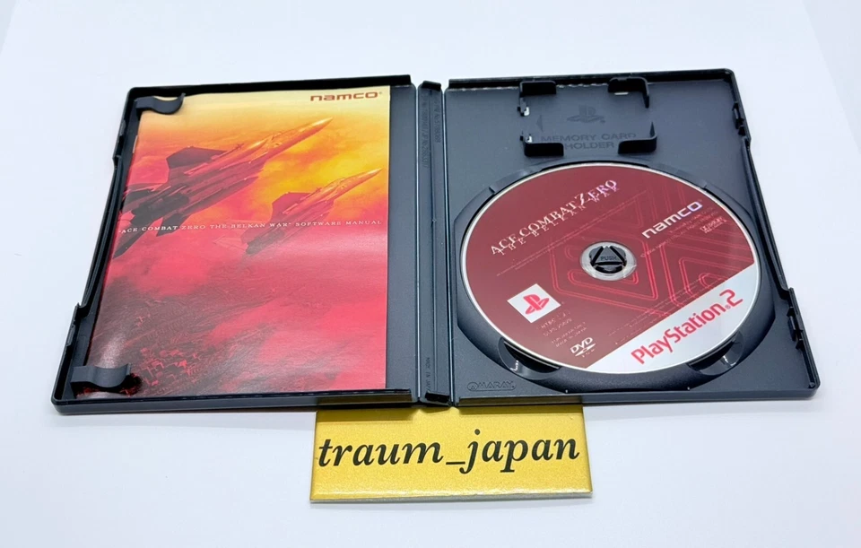 Lot 3 Ace Combat 4 5 0 zero set PS2 PlayStation 2 Namco Tested Japanese Version - Image 3 of 4