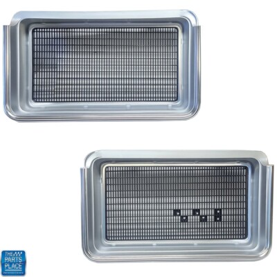 New Black Plastic Front Grill Grille For 1967 Oldsmobile Cutlass & 442 - View #2