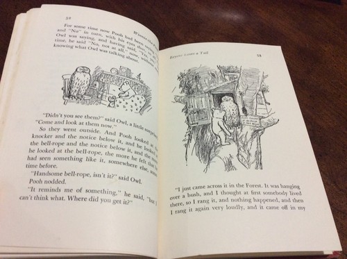 Winnie-the-Pooh by A.A. Milne - E.P. Dutton (1961 Red Hardcover) Illustrated - Picture 9 of 16