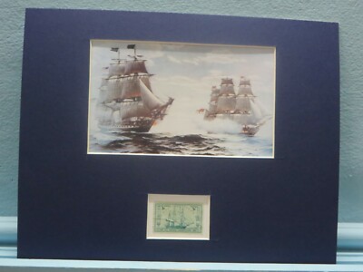 The USS Constitution ''Old Ironsides'' vs. HMS Java honored by its own stamp